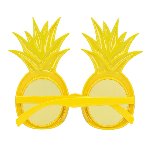 Ananas in vetro giallo
