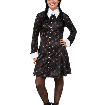 Costume di Halloween Mercoledì Addams Ladies