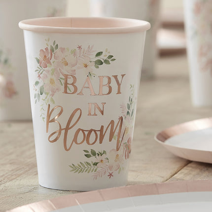 Tazze Baby In Bloom 266ml 8pz