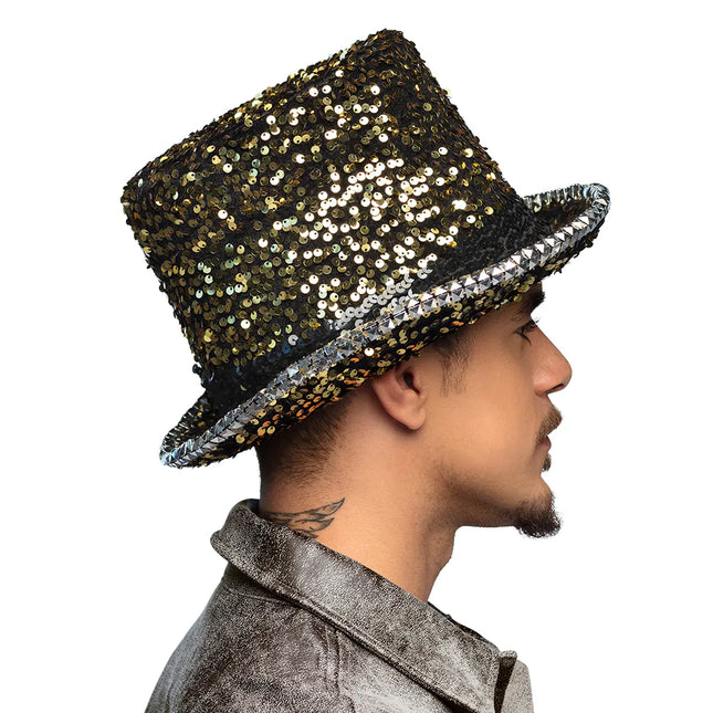 Paillettes per cappelli in oro e argento