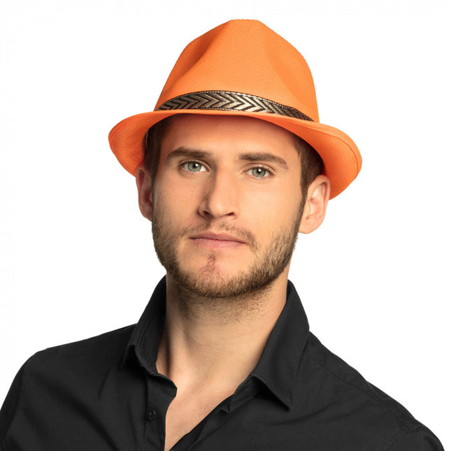 Cappello Arancione Neon