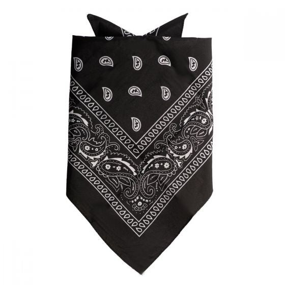 Bandana nera 55 cm