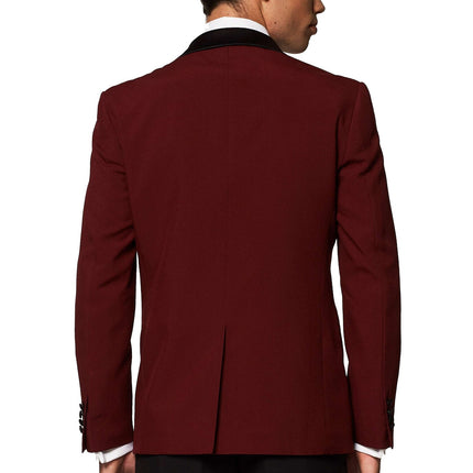 Smoking rosso bordeaux da uomo OppoSuits