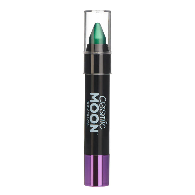 Pastelli per il corpo metallizzati Cosmic Moon Green 3.2g