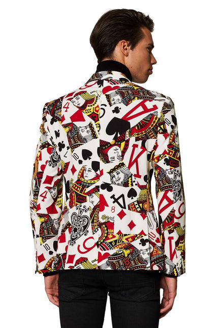 Carte da gioco del casinò Blazer da uomo OppoSuits