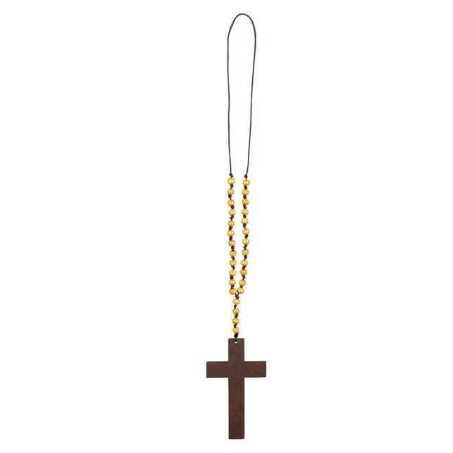 Croce di legno a catena