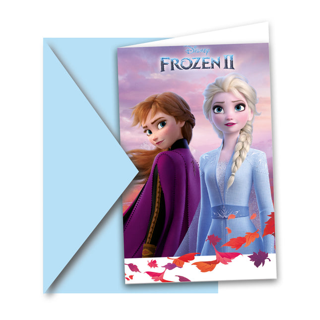 Frozen 2 Inviti 14cm 6 pezzi