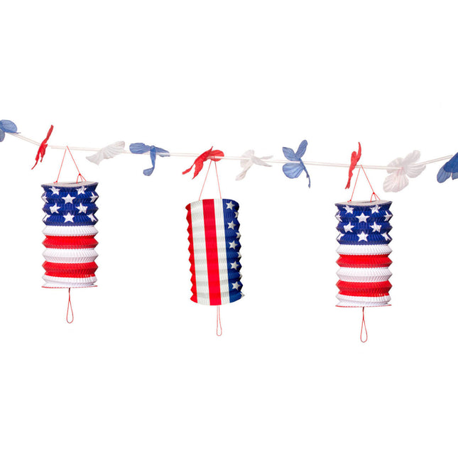 Usa Lampion Garland Party 3,6 m