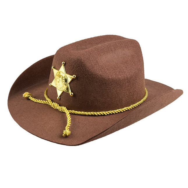 Cappello da cowboy Sceriffo