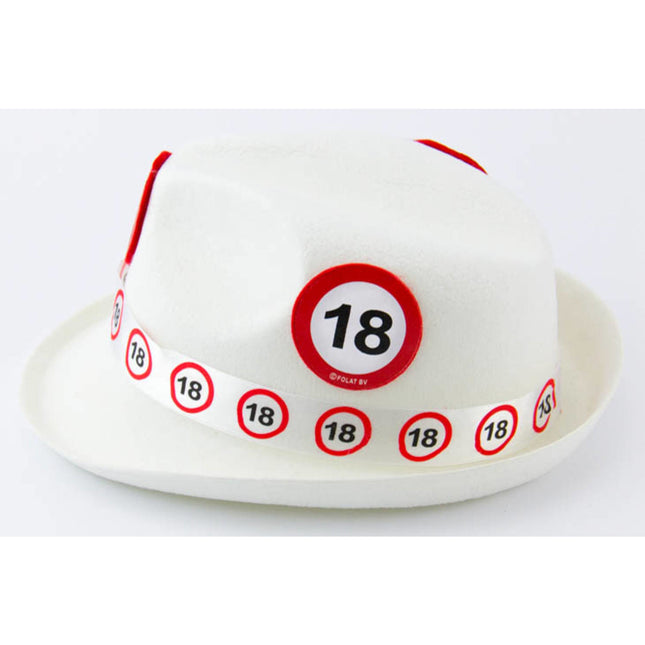 Cappello 18 Anni Cartello stradale