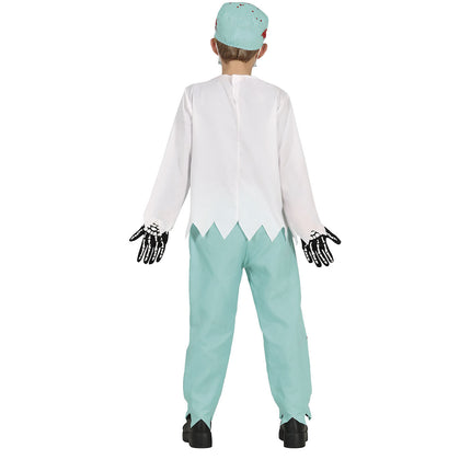 Costume di Halloween da Dottore Bambino Sangue