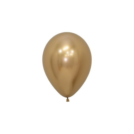 Palloncini Reflex Oro 12cm 50pz