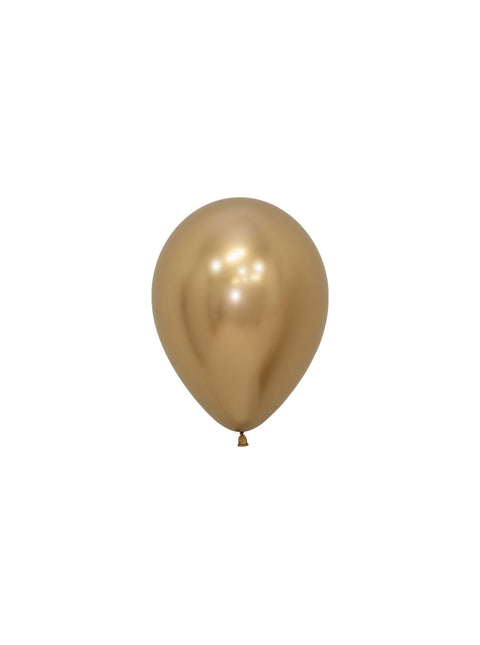 Palloncini Reflex Oro 12cm 50pz