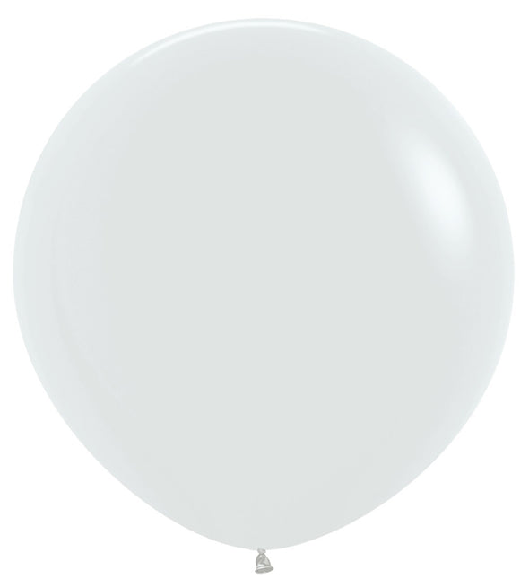 Palloncini bianchi 91cm 10pz