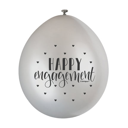 Palloncini di fidanzamento Happy Engagement 28cm 10pz