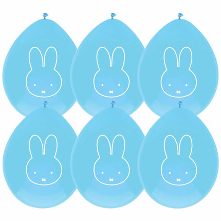 Palloncini Miffy Azzurro 30cm 6 pezzi