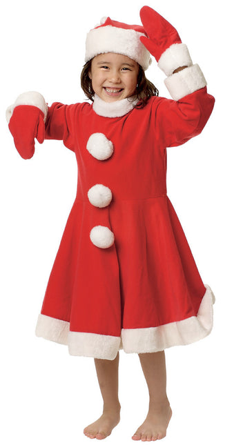 Vestito di Natale Bambino Babbo Natale 5/6 anni