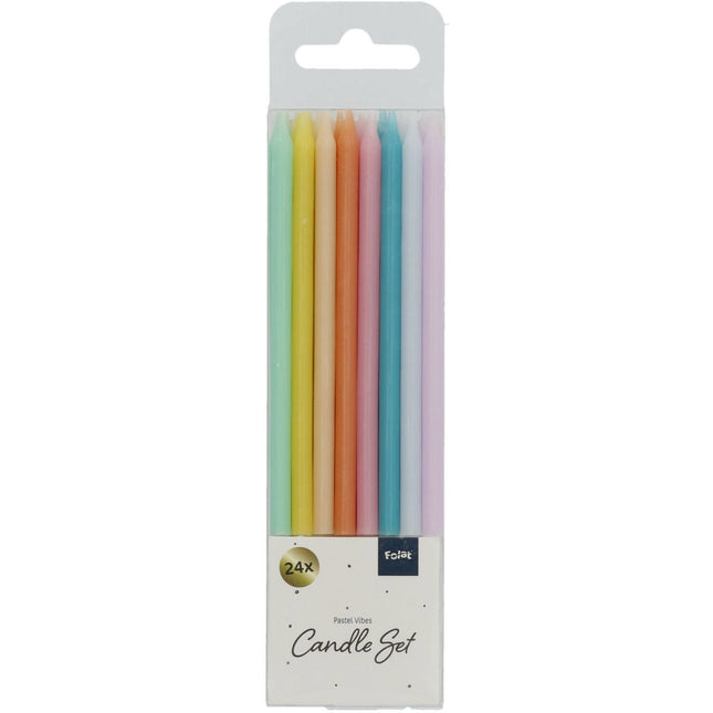 Candele Pastello 10cm