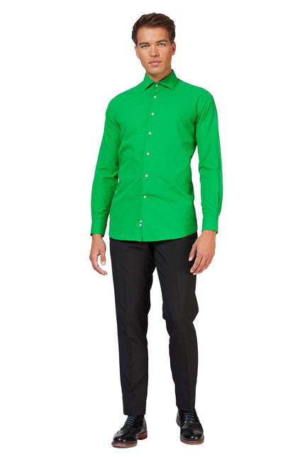 Camicia verde da uomo OppoSuits