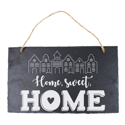 Piatto in ardesia Home Sweet Home 25 cm