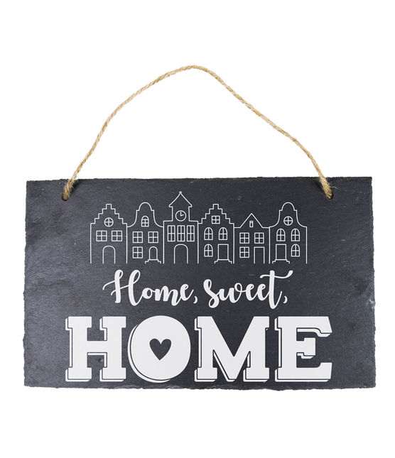 Piatto in ardesia Home Sweet Home 25 cm