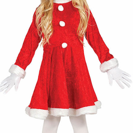 Vestito di Natale Babbo Natale Ragazza