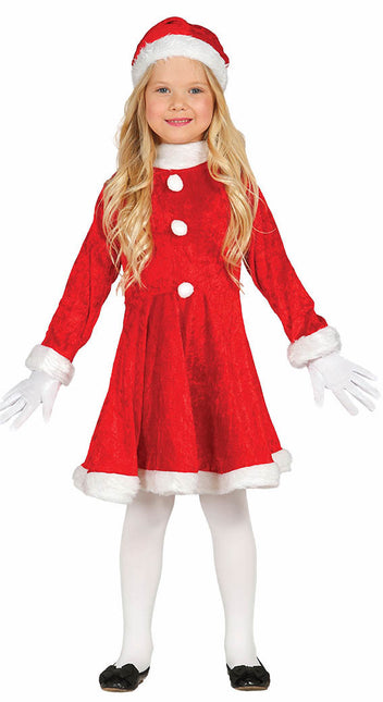 Vestito di Natale Babbo Natale Ragazza