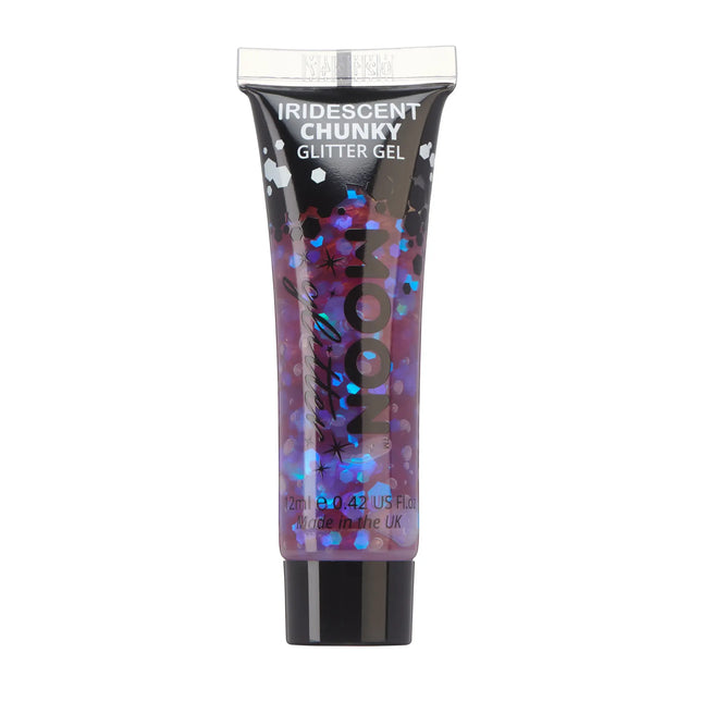 Moon Glitter Iridescent Chunky Glitter Gel Viola 12ml