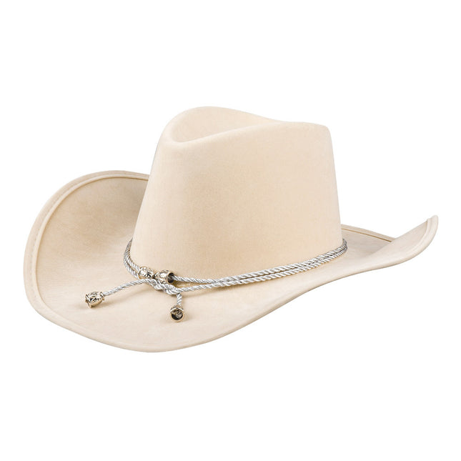 Cappello da cowboy beige