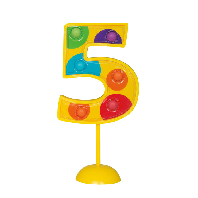 Decorazione da tavola 5 anni Puntini