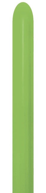 Palloncini modellabili Nozzle Up Verde Lime 5cm 152cm 50pz