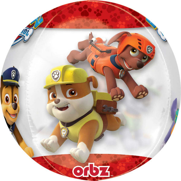 Pallone ad elio Paw Patrol 40 cm vuoto