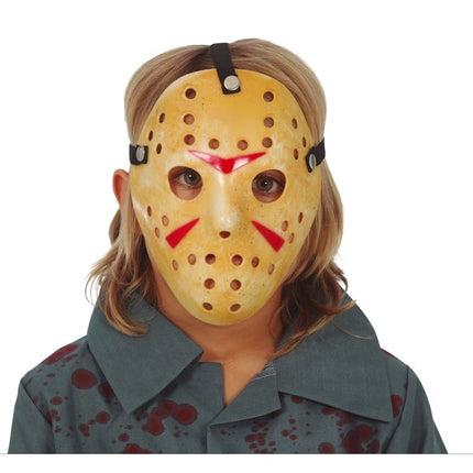 Maschera Halloween Hockey Bambino