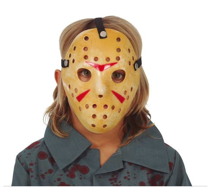 Maschera da hockey di Halloween bambino