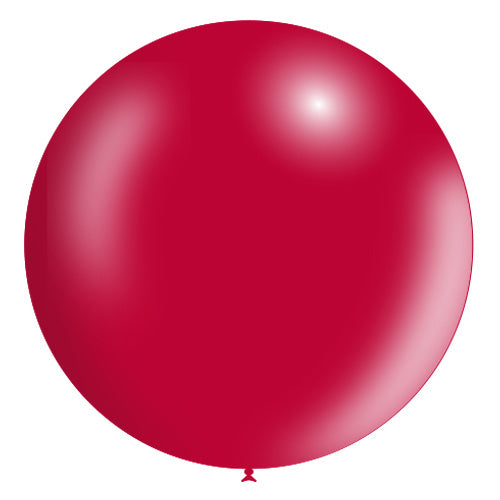 Palloncino gigante rosso XL metallizzato 91 cm