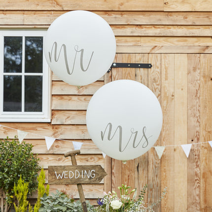 Palloncini Mr & Mrs 92cm 2pz