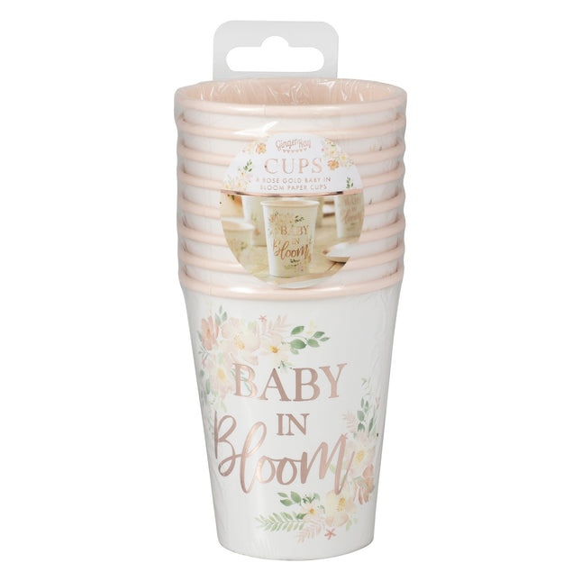 Tazze Baby In Bloom 266ml 8pz