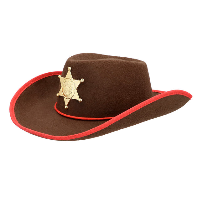 Cappello da Cowboy Sceriffo Novellino