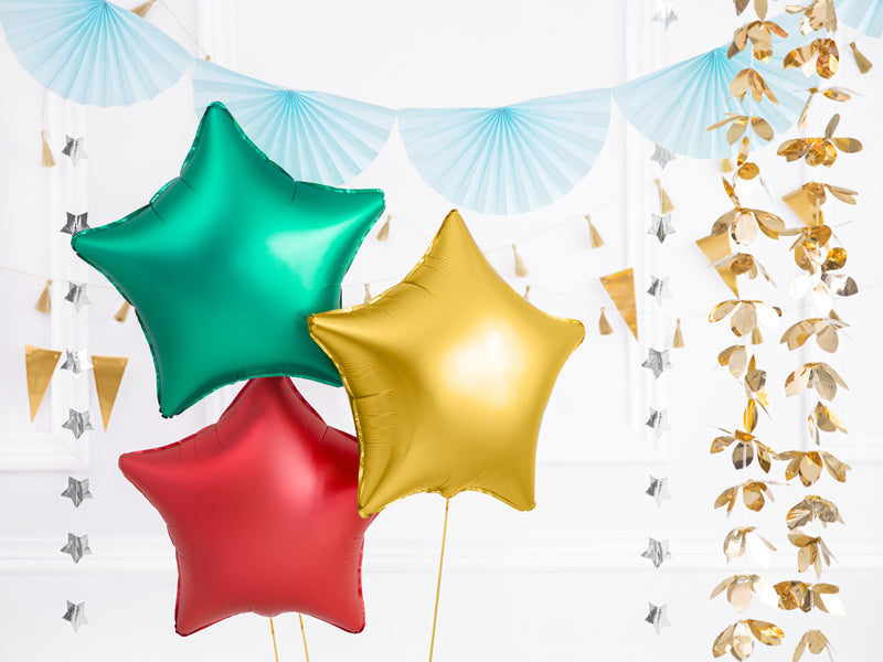 Palloncino ad elio Star Gold vuoto 48 cm