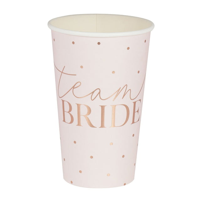 Tazze Team Bride 13cm 8pz