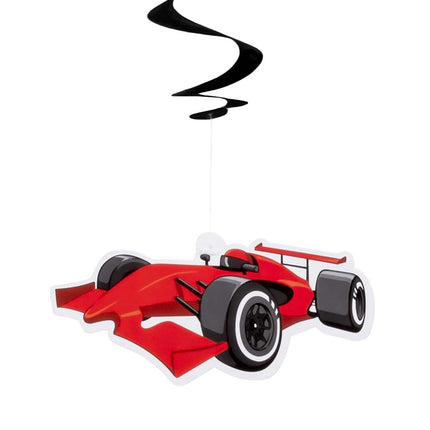 Decorazione da appendere Formula 1 Race 85cm 3 pezzi