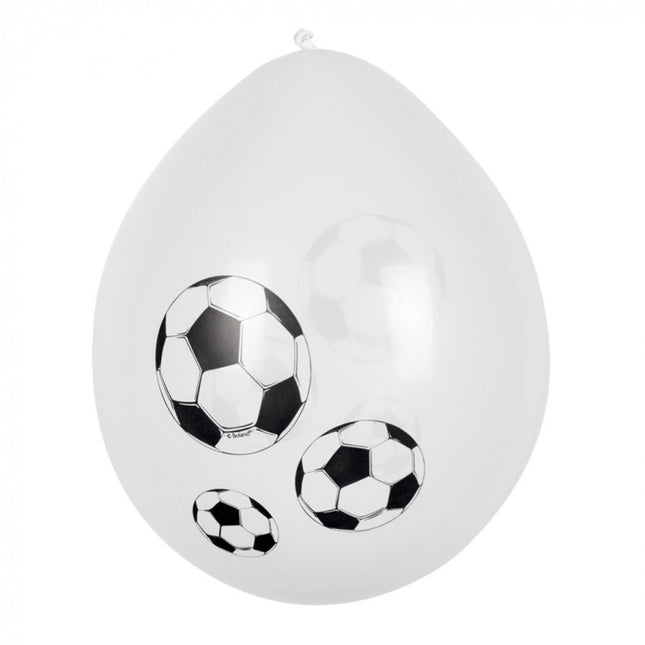 Palloncini calcio 25cm 6pz