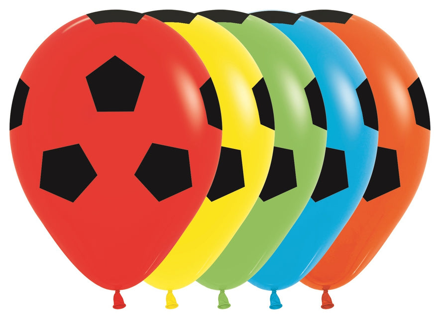 Palloncini Calcio Mix 30cm 25pz