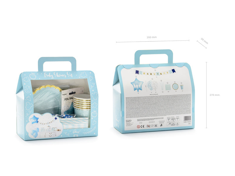 Kit di decorazione It's A Boy 49 pezzi