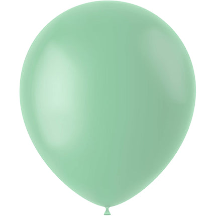 Palloncini verde menta in polvere Pistache 33cm 10pz