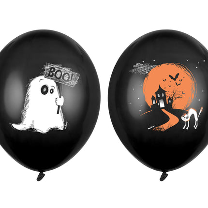 Palloncini Halloween Boo 30cm 50pz