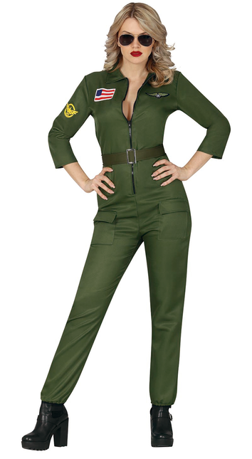 Costume da pilota donna Top Gun