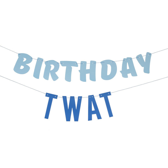 Cordoncino blu per compleanno Twat 1,5 m