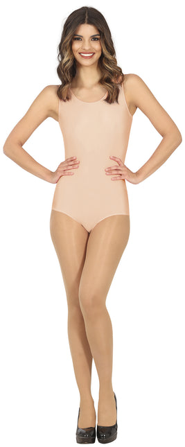 Costume da ballo nudo da donna senza maniche