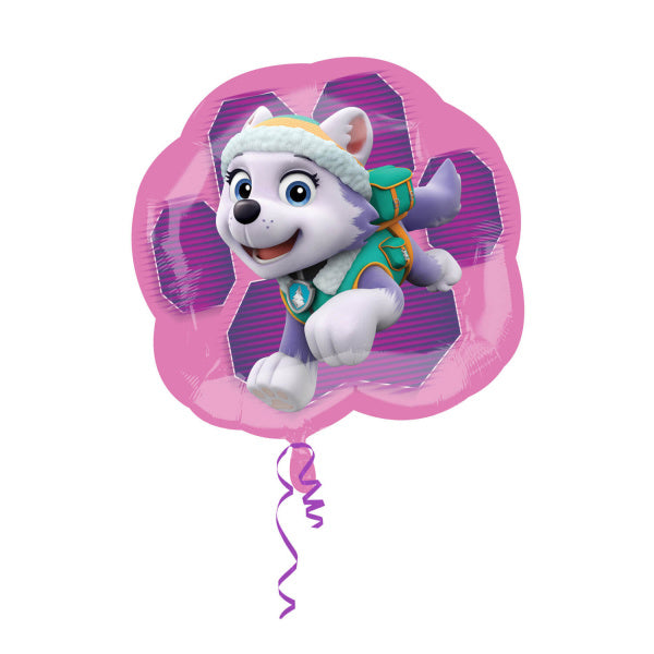 Palloncino ad elio Paw Patrol Skye & Everest XL 63 cm vuoto